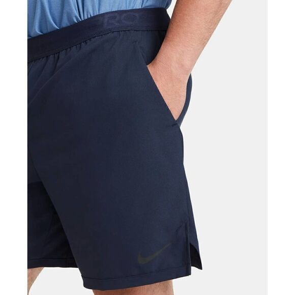 Men's Nike Pro Dri-Fit Flex Vent Max Navy Shorts Style CJ1957-451 M - Picture 4 of 16